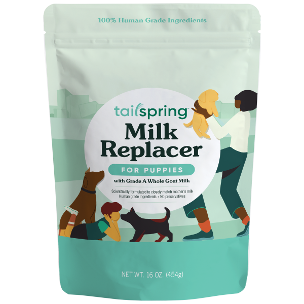 Tailspring Puppy Milk Replacer Powder 16 oz Tailstopia