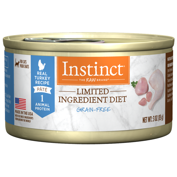 NATURE'S VARIETY INSTINCT L.I.D. CAN: TURKEY FORMULA 24/CASE