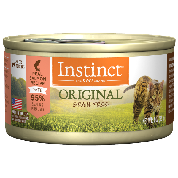 NATURE'S VARIETY INSTINCT CAN: SALMON FORMULA 24/CASE