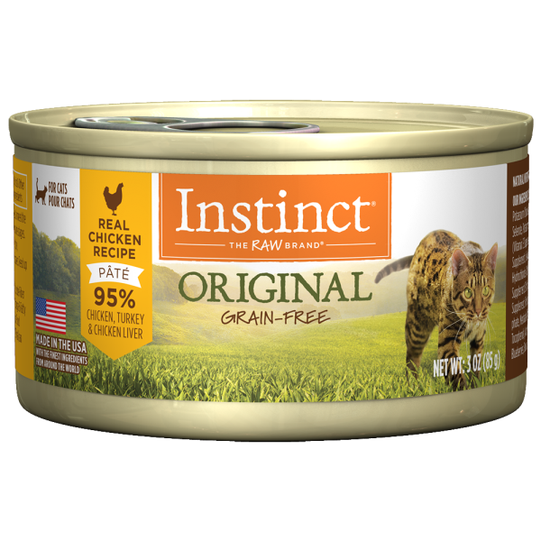 NATURE'S VARIETY INSTINCT CAN: CHICKEN FORMULA 24/CASE