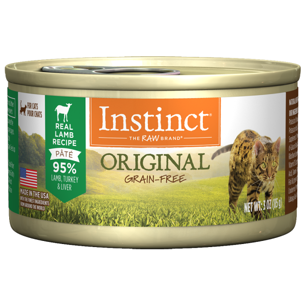 NATURE'S VARIETY INSTINCT CAN: LAMB FORMULA 24/CASE