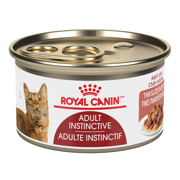 ROYAL CANIN CAN: ADULT INSTINCTIVE THIN SLICES IN GRAVY CAT 24/CASE