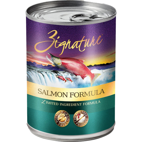 ZIGNATURE CAN: SALMON FORMULA 12/CASE