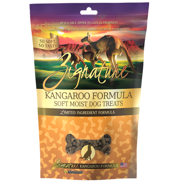 Zignature Dog Soft Treats Kangaroo 113g