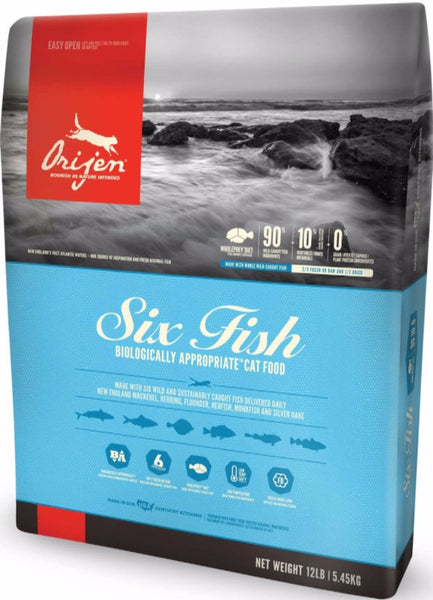 ORIJEN SIX FISH CAT