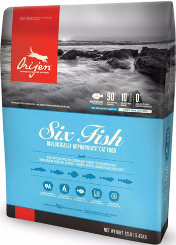 ORIJEN SIX FISH CAT