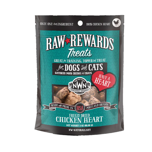 Northwest Naturals - Treats - Chicken Hearts 3oz