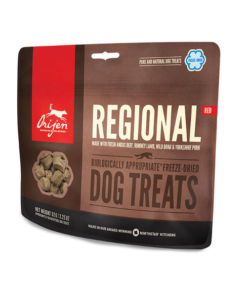 ORIJEN FREEZE-DRIED TREATS: REGIONAL RED