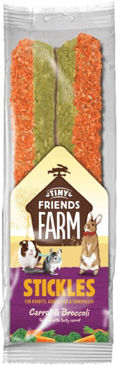SUPREME TINY FRIENDS FARM STICKLES CARROT & BROCCOLI
