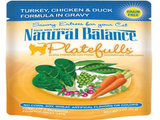 NATURAL BALANCE POUCH: TURKEY, CHICKEN, & DUCK IN GRAVY 3 OZ