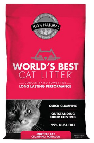 WORLD'S BEST CAT LITTER: MULTIPLE CAT CLUMPING FORMULA