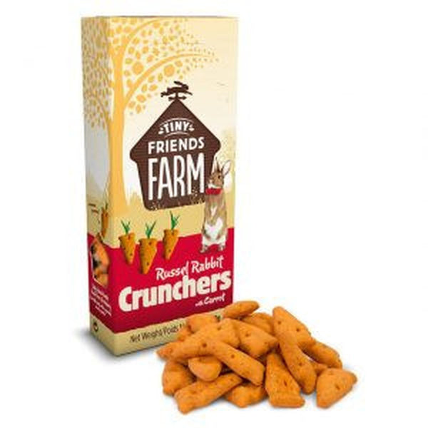 SUPREME TINY FRIENDS FARM RUSSEL RABBIT CRUNCHERS WITH CARROT