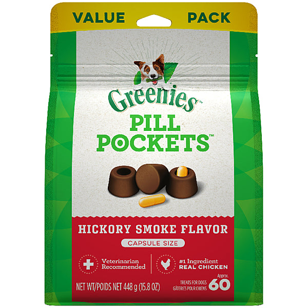 GREENIES PILL POCKETS: HICKORY SMOKE CAPSULES