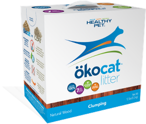 HEALTHY PET OKOCAT CLUMPING WOOD LITTER