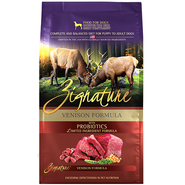 Zignature Dog LID Venison