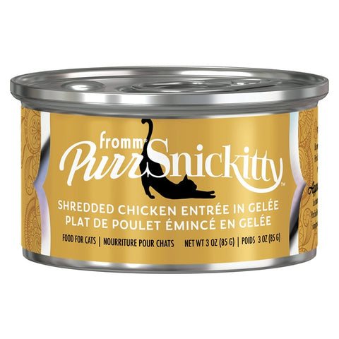 FROMM PurrSnickitty CAT CAN Shredded Chicken in Gelee 3oz