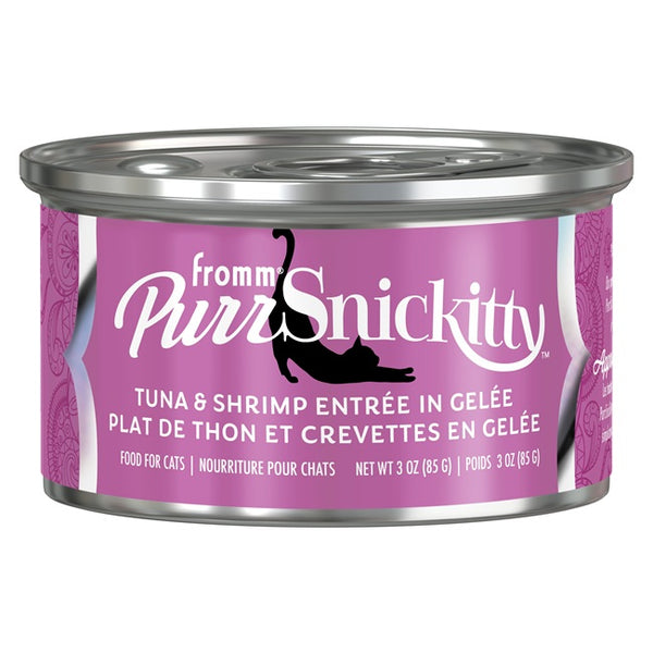 FROMM PurrSnickitty CAT CAN Tuna & Shimp in Gelee 3oz