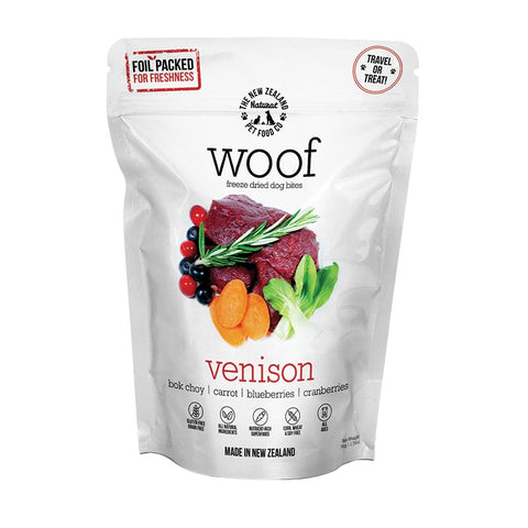 NZ Natural Pet Food Co - Freeze Dried - Treats - Woof - Wild Venison