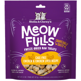 Stella&Chewys Cat Treats Meowfulls Chicken & ChkLiver 1.5 oz