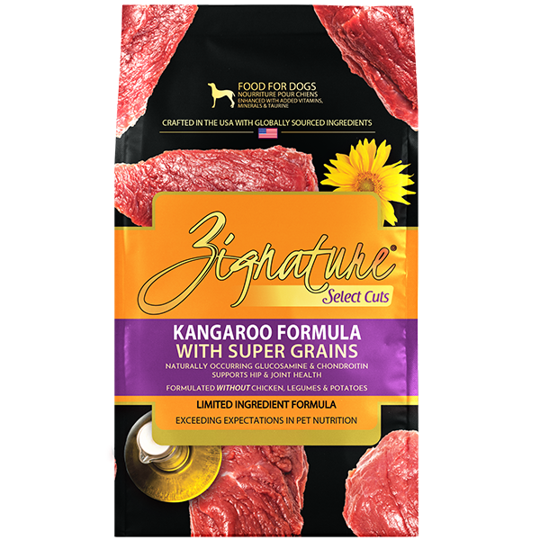 Zignature Dog Select Cuts Kangaroo