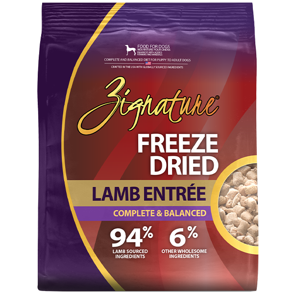 Zignature Dog Freeze Dried Lamb Entree