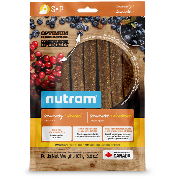 Nutram Dog OC Dental Chew Immunity+ Lamb