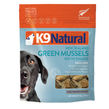 K9 Natural - Treats - Freeze Dried - Green Lip Mussel - Treats 50g