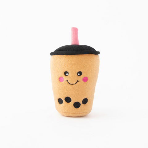 ZippyPaws NomNomz Squeaker Toy Boba Milk Tea