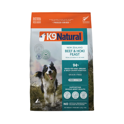 K9 Natural - Freeze Dried - Beef & Hoki Feast