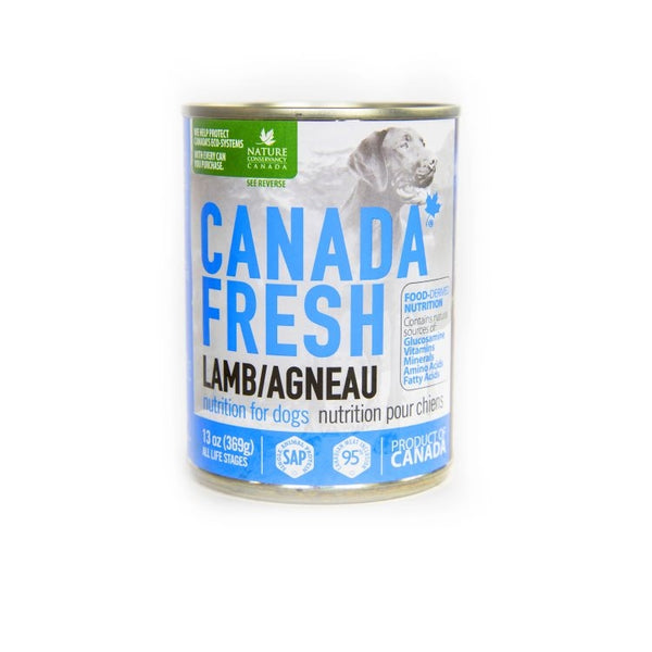 CANADA Fresh Dog SAP Lamb 12/369g