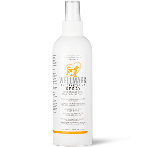 Wellmark Dog/Cat Chlorhexidine Spray 237ml