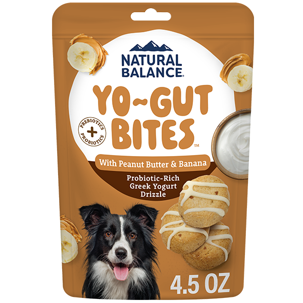 NB Dog Yo-Gut Bites w/Peanut Butter & Banana