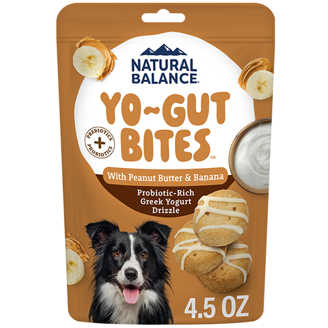 NB Dog Yo-Gut Bites w/Peanut Butter & Banana