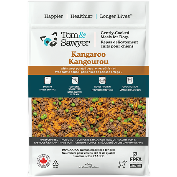 Tom&Sawyer Dog Gently Cooked Kangaroo 454g