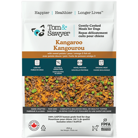 Tom&Sawyer Dog Gently Cooked Kangaroo 454g