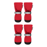 Canada Pooch Soft Shield Boots Red Reflective