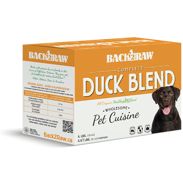 Back2Raw Dog Complete Duck Blend 4/1lb