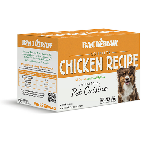Back2Raw Dog Complete Chicken 4/1lb