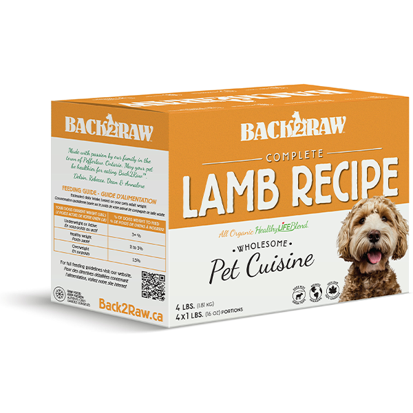 Back2Raw Dog Complete Lamb 4/1lb