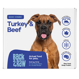 Back2Raw Dog Basic Combo Turkey Blend / Beef 12/1lb