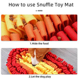 PAWZNDOGZ Snuffle Mat Fire & Ice FIRE