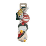 TALL TAILS Winter Squeaky Latex Ball 3-Pack - Christmas
