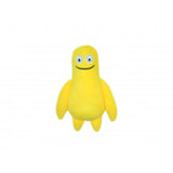 BUDZ Plush Dog Toy Monster SMILING BOB YELLOW 8"
