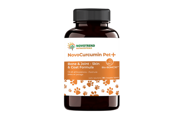 NovoCurcumin Pet + BioBDMC 90 Chewable Tablets