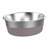 Messy Mutts - Bowl - Stainless - Heavy Gauge - Silicone Bottom - Removable