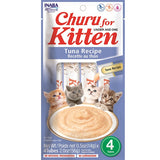 INABA Churu Puree Kitten Tuna 4pk 2oz