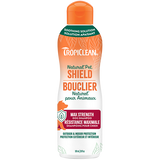 TropiClean Natural Pet Shield Dog Shampoo Max Strength 20 oz
