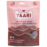Yaari Dog Treats Air Dried Turkey & Cranberries 130g