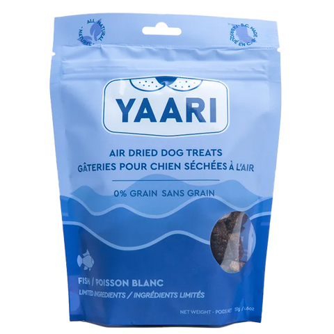 Yaari Dog Treats Air Dried Limited Ingredient Whitefish 130g