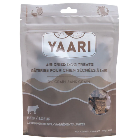 Yaari Dog Treats Air Dried Limited Ingredient Beef 130g